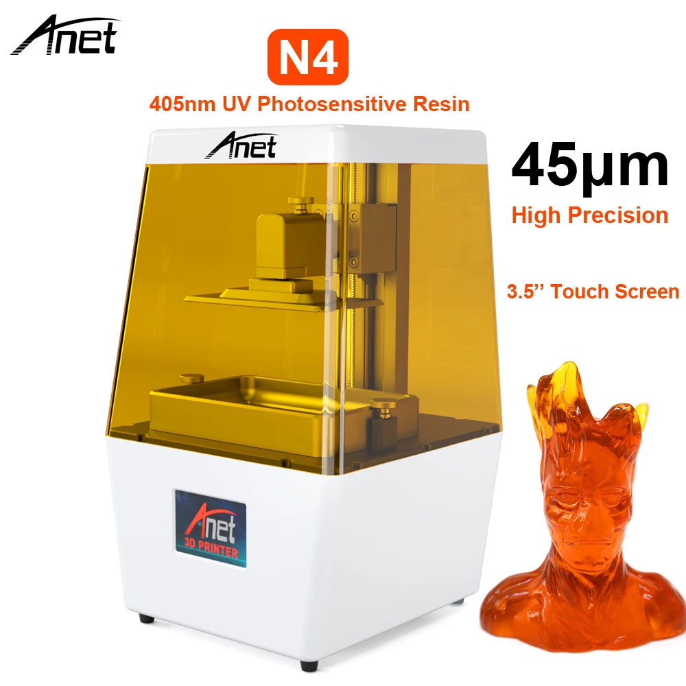 Anet N4 3D принтеры 405nm УФ принтер светочувствительной смолы объект соглашения о