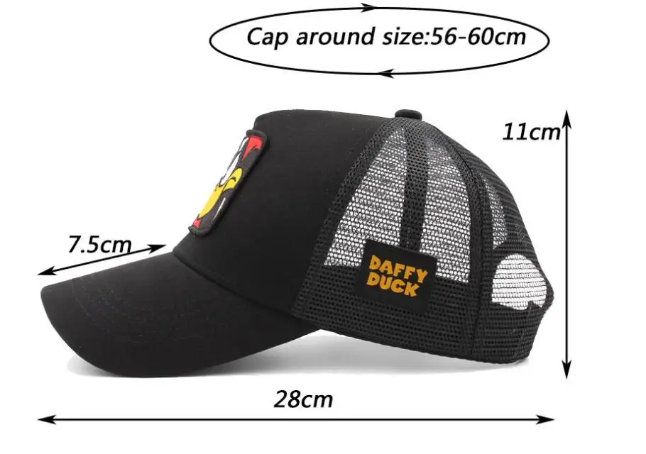 Бейсболка с мультяшным кроликом для мужчин и женщин милая модная кепка от солнца