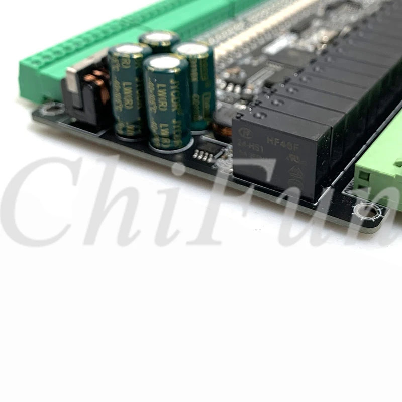 Высокая скорость FX1N FX2N FX3U 56MR/60MR 6AD 2DA 32 вход 24 релейный выход промышленная плата