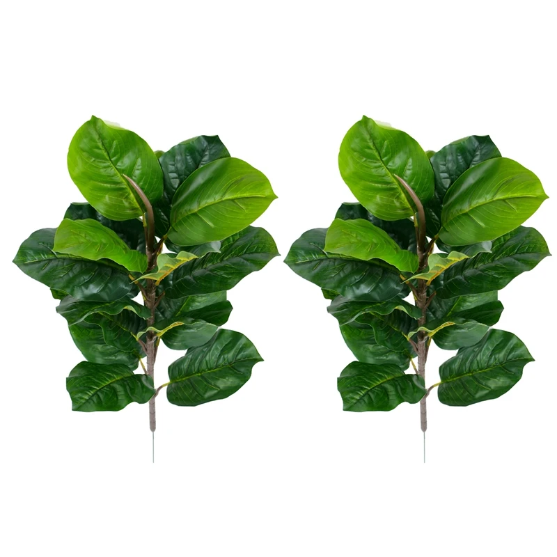 

Artificial Evergreen Tree Fake Plant Leaf Trees Green Dill Leaf Bushes for Indoor/Outdoor Room Balcony Corner Decor