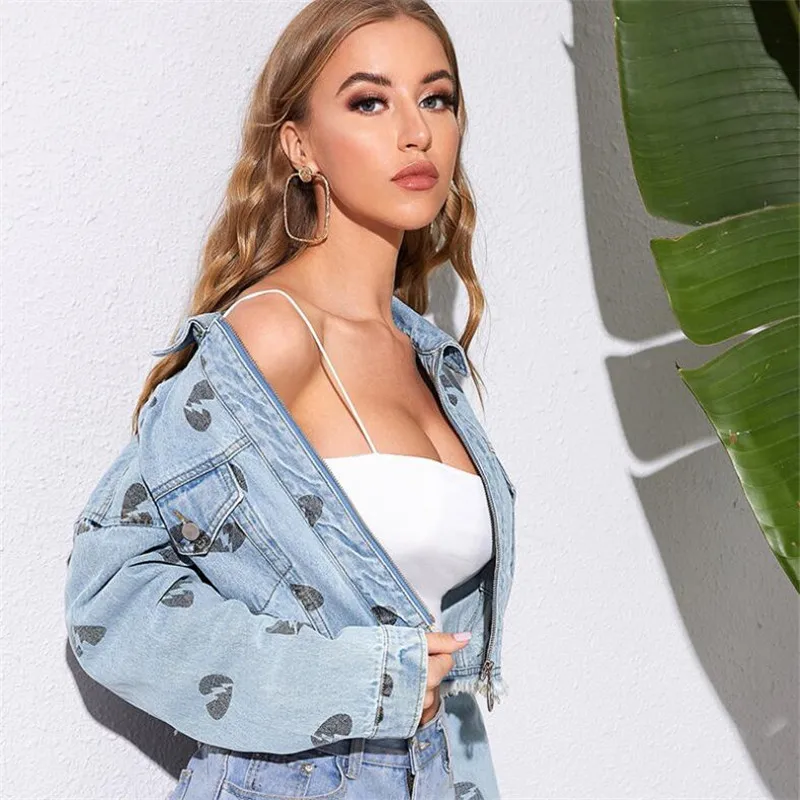 Женская уличная обувь модное джинсовое пальто 2020 сезон: весна лето короткие