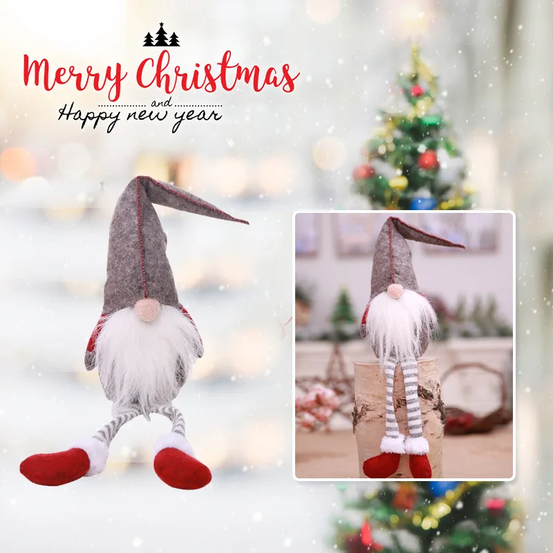 

Christmas Gnome Faceless Doll Navidad Decoration Natal Ornament Kids New Year Gifts Kerst Xmas Tree Pendant Toys Merry Christmas