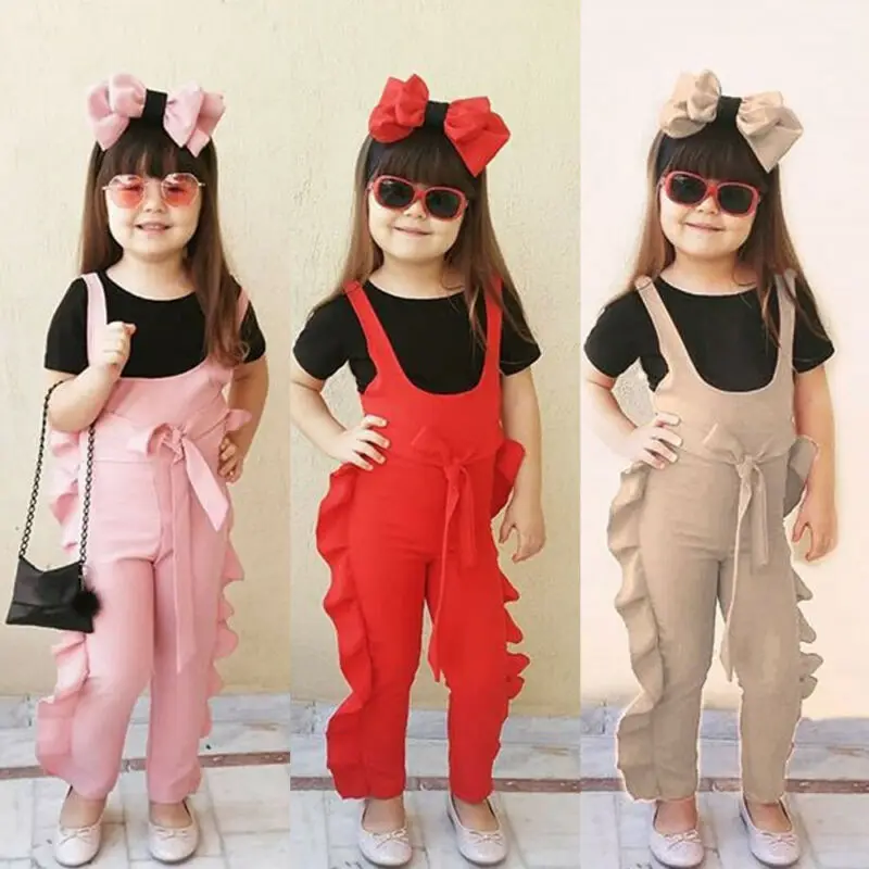 Комбинезон с оборками для маленьких девочек комбинезон комбинезоны одежда | Мать