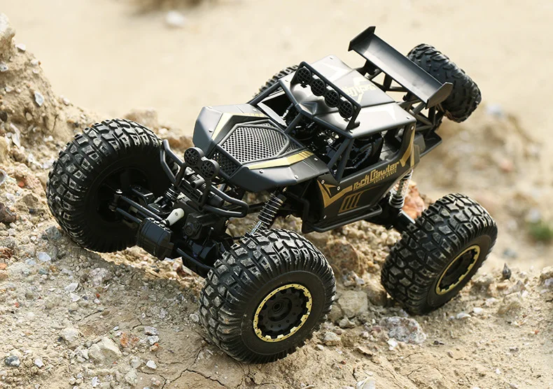 Радиоуправляемый автомобиль 4WD 1:8 50 см негабаритный полуметровый сплав тела скалолазание RC автомобиль горный йети высокая скорость внедорожник 2,4G RC автомобиль игрушка