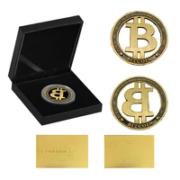 united states bitcoin gold coin collectible ommemorative btc metal antique w luxury box