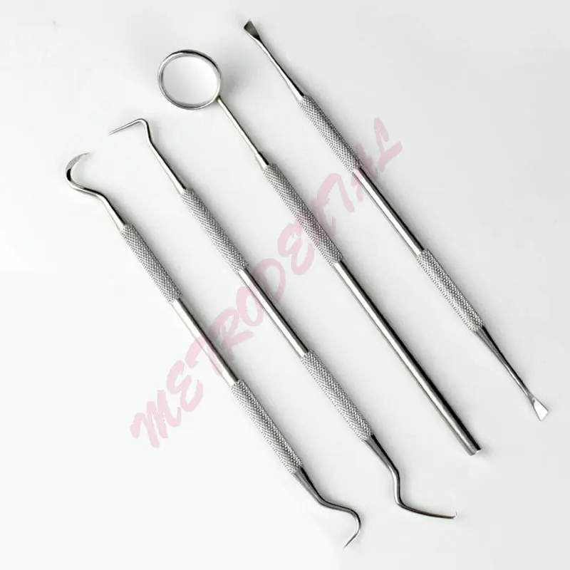 4 шт. инструмент для ухода за зубами полости рта антизапотевающее зеркало скребок