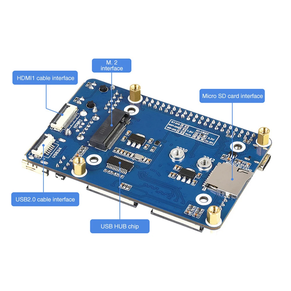

Mini Analysis Computer Office Accessories Development Network Demo Board End Products Fit For Raspberry Pi Compute Module 4