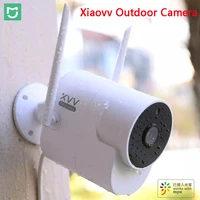 xiaomi outdoor 150%c2%b0 ip camera 1080p surveillance camera wireless wifi high definition night vision cam work with mijia app