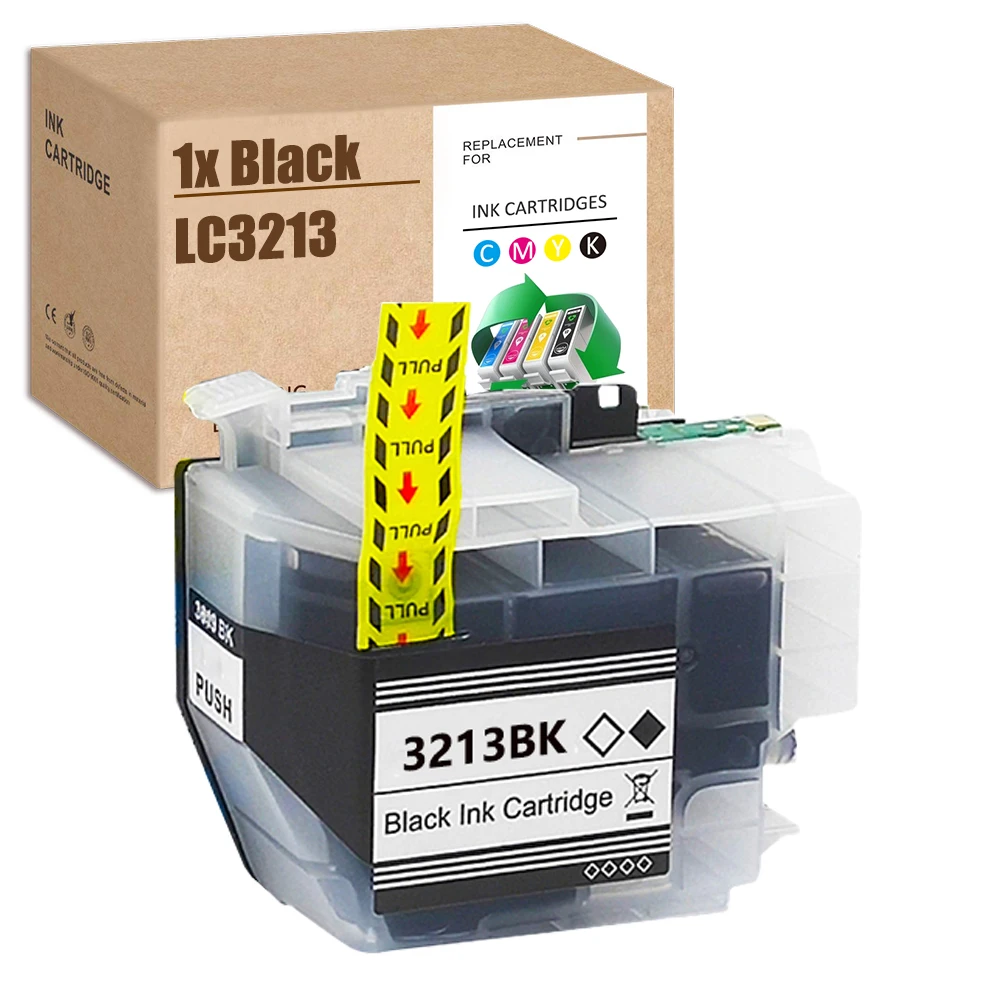 Совместимые чернила HS LC3213BK LC3211BK для Brother LC3213 черные DCPJ772DW DCPJ774DW задние | Компьютеры