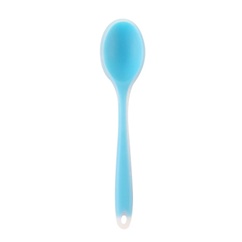 

Colorful Silicone Non-stick Rice Spoons Tableware Heat Resistant Easy To Clean Cooking Spoon Kitchen Tools Kitchenware Utensil
