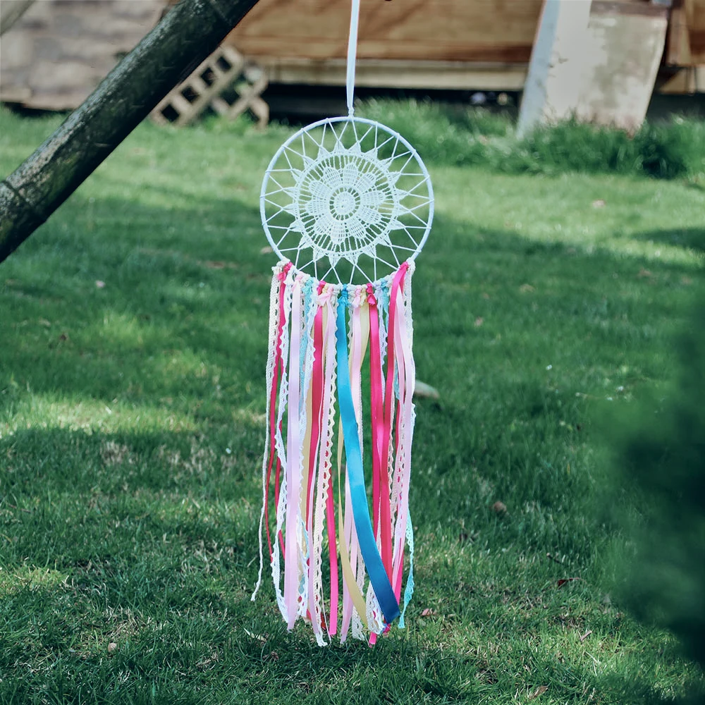 5 видов цветов Кружева Ловец снов и ветер куранты свадьбы &amp бар дома настенный