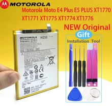 New Original Battery Motorola Moto E4 Plus XT1770 XT1771 XT1775 XT1774 XT1776 HE50 5000mAh Mobile Phone+Gift Tools