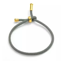 simple rope chain bracelet womens classic adjustable hand woven rope chain bracelet charm womens jewelry anniversary gift