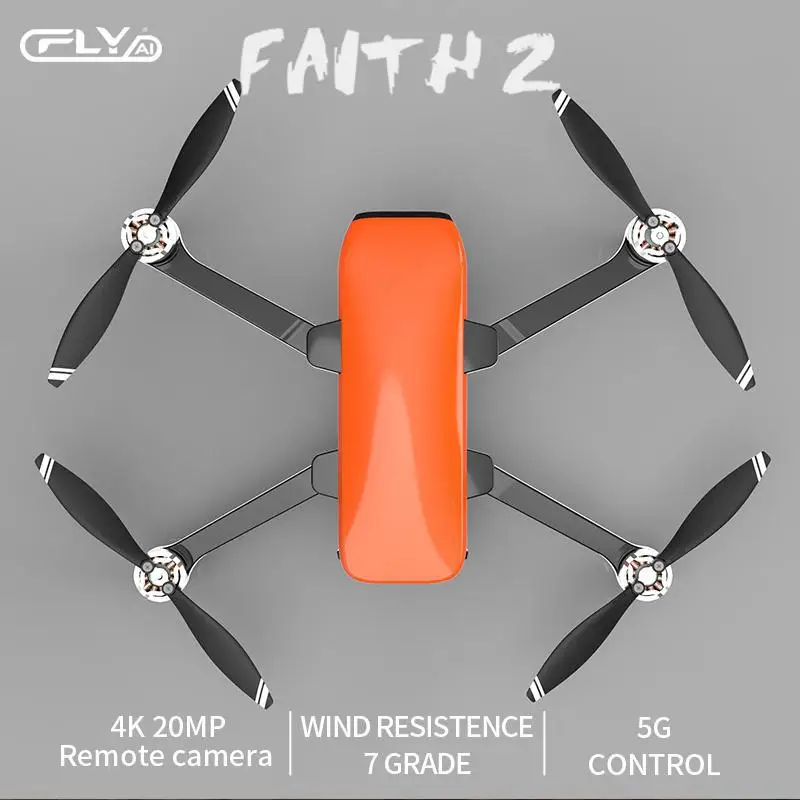 Квадрокоптер CFLY Faith 2 складной GPS 4K HD с широкоугольной камерой | Электроника