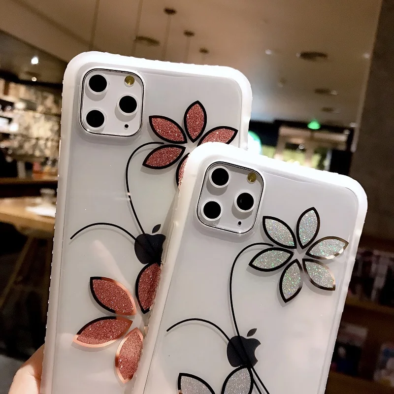 Стильный и милый чехол для iPhone 6 6S 7 8plus x XR XS 11 Pro Max Простой Прозрачный | Мобильные