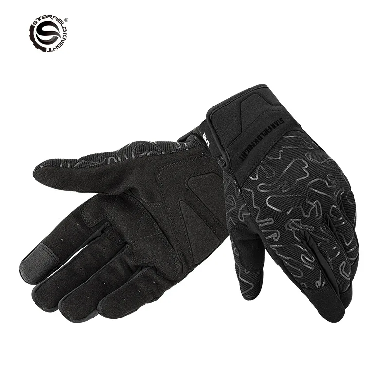 Перчатки для езды на мотоцикле STAR FIELD KNIGHT дышащие защиты от морозостойкости с