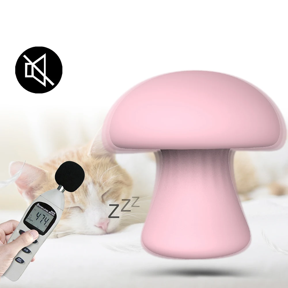 Оло Новый грибной формы USB перезаряжаемые интимные игрушки для женщин G