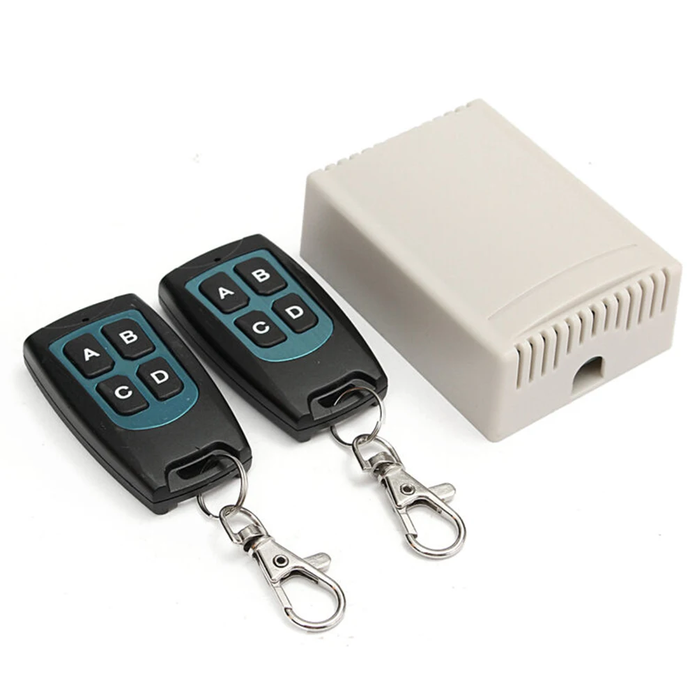 

DC 12V4CH Channel 200M Wireless Remote Control Relay Switch Receiver And Transceiver For Electric Door/Signal Transmission