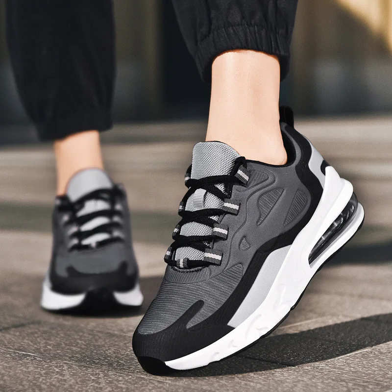 

Fall Air Cushion Men's Casual Sneakers Breathable Light Running Sports Shoes For Men Fashion Soft Casual Shoes Bigger Size 45-47