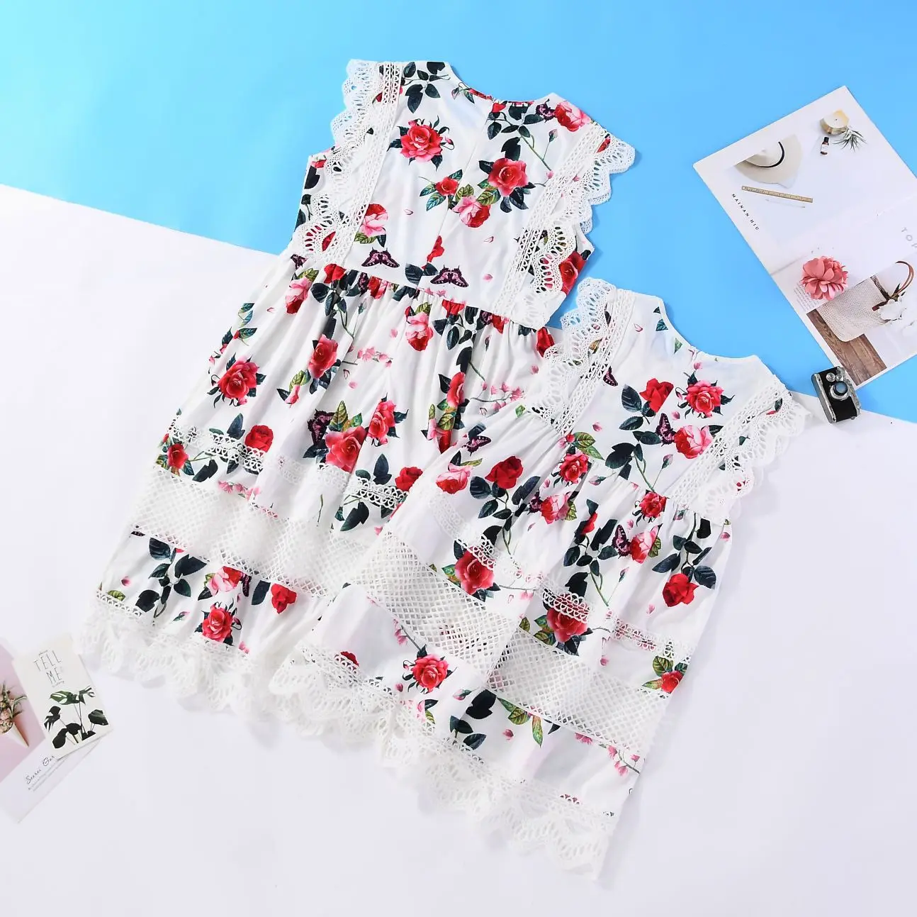 

Mother Daughter Dress Family Look Off Shoulder Floral Dress Fashion Mommy And Me Clothes Sundress Clothes Family Matching Outfit