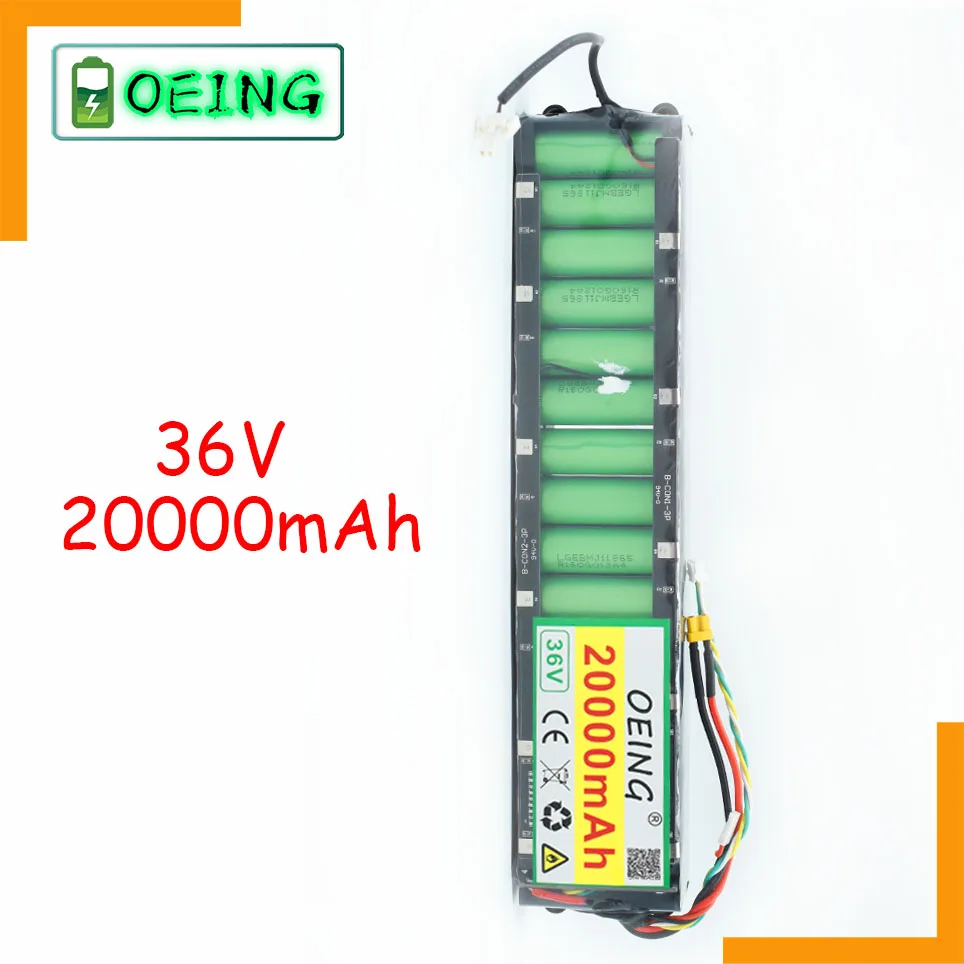 

2021 NEW Original 36V 20Ah battery For Xiaomi M356 M356 Pro Special battery pack 36V Li-ion battery 20000mAh Riding 60km bms
