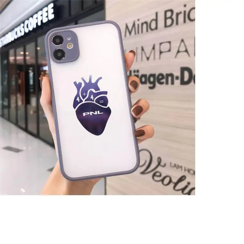 

PNL QLF Rapper Phone Case Matte For iPhone 12 Mini 11 Pro XR XS Max 7 8 Plus X Hard PC Back Cover