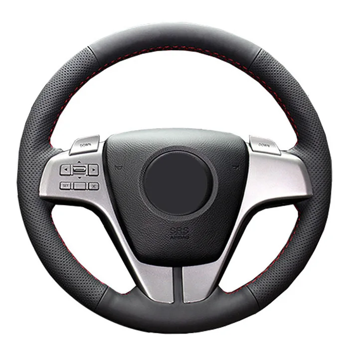 Автомобильный оплётка рулевого колеса для Mazda 6 Atenza 2009 2010 2011 2012 2013 по специальному заказу кожаное рулевое колесо крышка