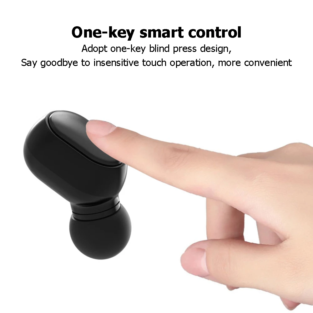 TWS беспроводные наушники Bluetooth V5.1 9D стерео спортивные вкладыши с шумоподавлением