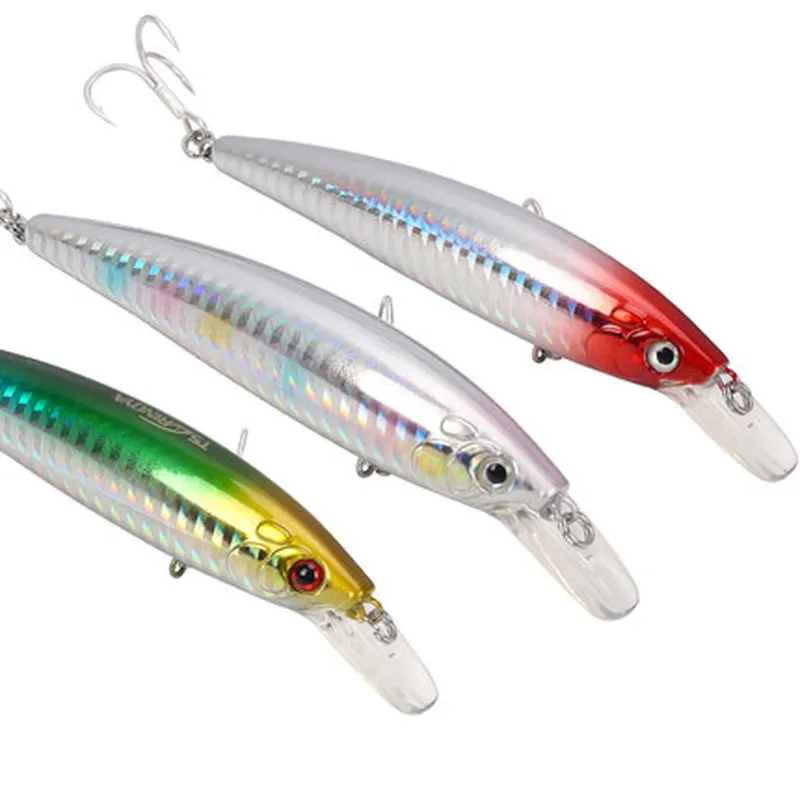 1 шт. 10 см 13 г Topwater воблеры 3D приманка для рыбалки с глазками гольян жесткая 2