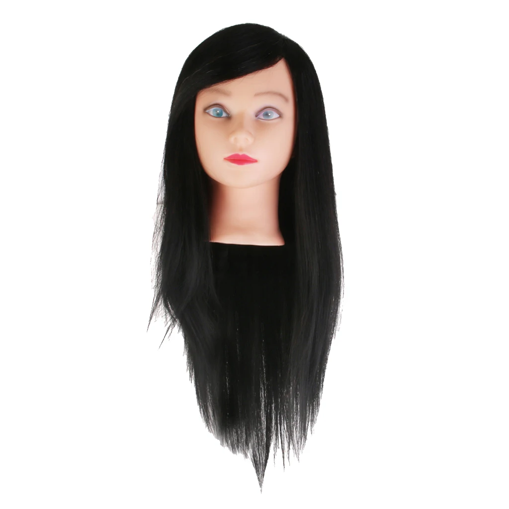 Парикмахерская настоящие волосы Стайлинг Учебные головы манекены манекен 16