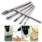 Сверло твердосплавное из цементированного стекла, 3456810 мм, 6 шт.компл.