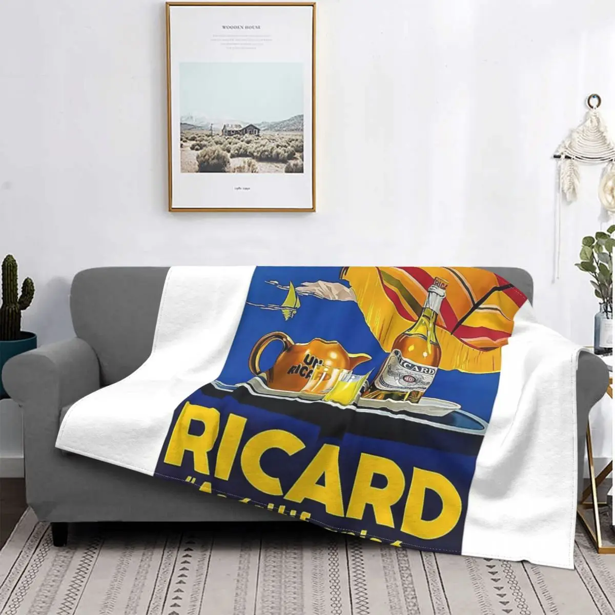 

Ricard-Manta de aperitivo a cuadros для детей, manta de Anis, colcha para cama, Sudadera con капуcha de Anime, funda для детей