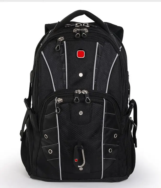 

DIMI 17 inch Laptop Backpack Water Resistant Anti-theft lock Travel bag Schoolbag Swiss-Multifunctional USB Charging Port