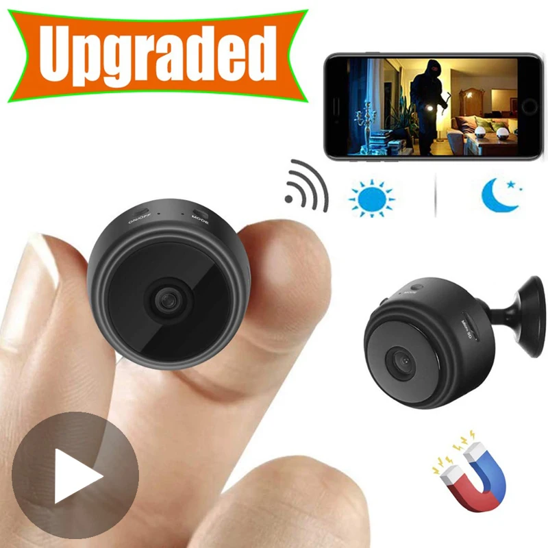 Wi fi HD секретный самая маленькая микро видео мини камера Wifi IP с датчиком движения