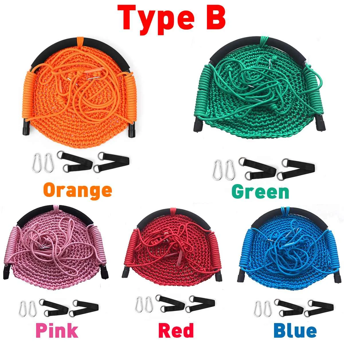 

Safe Garden Swing Chair Hanging Hammock Nordic Woven Rope Outdoor Indoor Home Bar Seat Hang Chair For Kids Children Adults