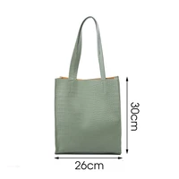 2021 Fashion Luxury Handbags Women Bags Designer High Quality PU Leather Ladies Hand Bags Luxury Designer Crocodile Pattern Tote