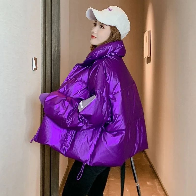 

Cotton Clothes Women's Short Winter Clothes Fashion 2021 New Korean Loose Bread Clothes The Trend Of Pure Color Girlish Style