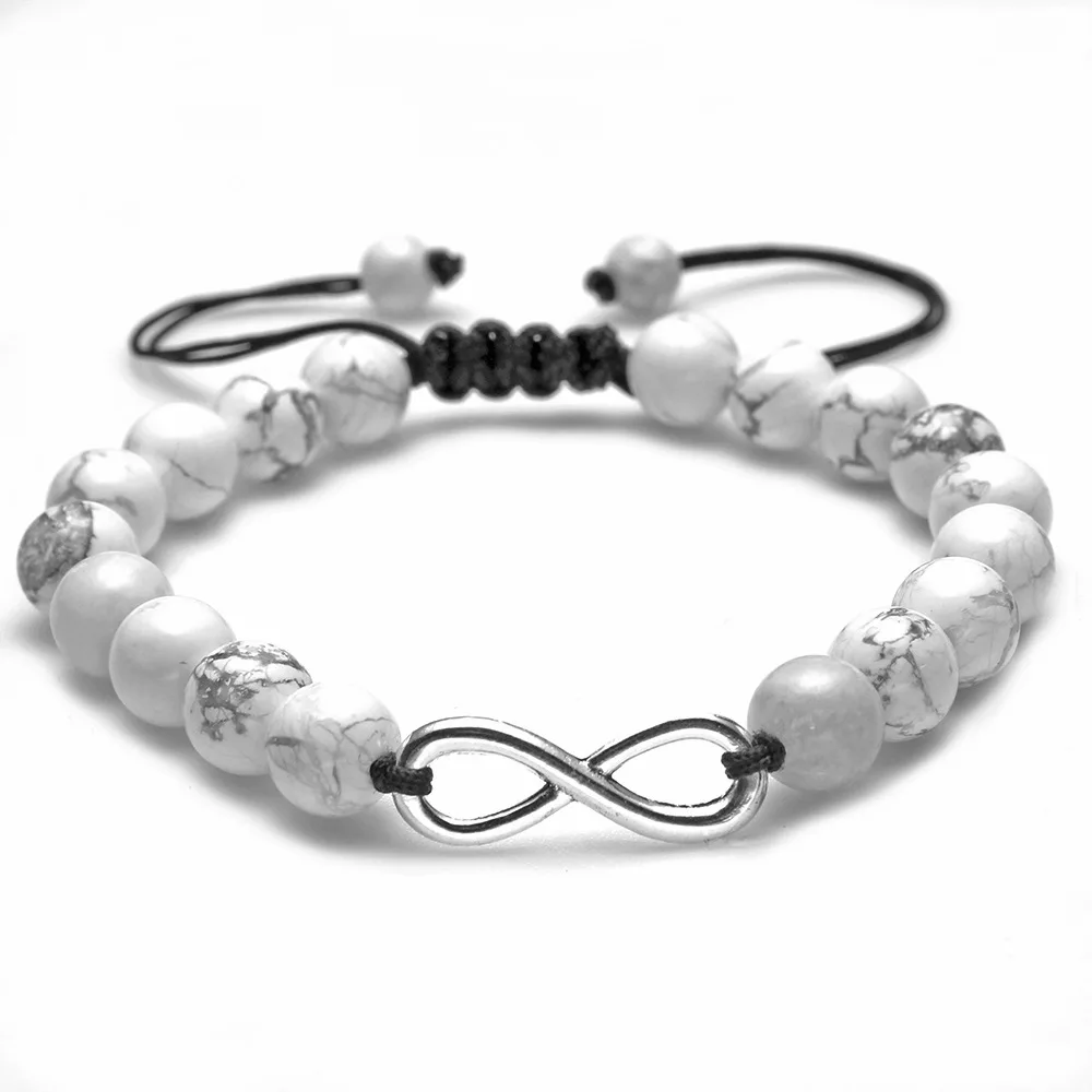 

Yoga Chakras Bangle Bead Bracelet Braided Couple Fashion Men And Women Natural Stones Popular Jewelry On Hand For Gifts
