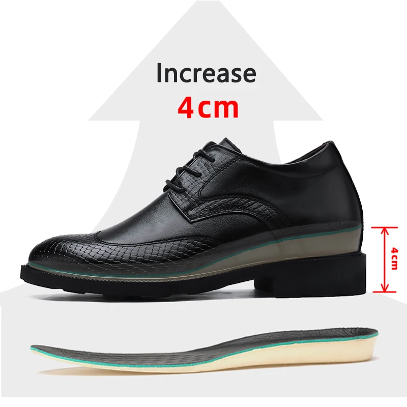 Мужские броги из натуральной кожи классические деловые туфли мужские формальные