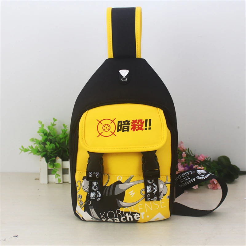 Нагрудная сумка в стиле аниме убийца сумочка на плечо с мультяшным корозенсей