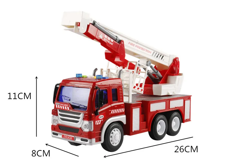 Pull Back Inertial Rotatable toy car Big Dump Truck Friction Power Construction Car Model Toy Kids Gift Birthday | Игрушки и хобби