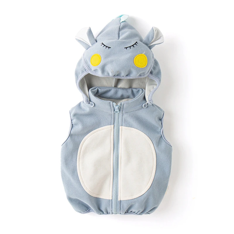 Детский жилет с хлопковой подкладкой изображением монстров | Мать и ребенок