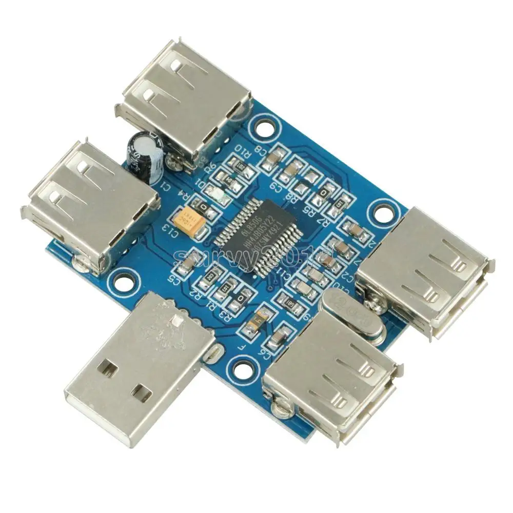 Концентратор usb хаб 5 в постоянного тока концентратор USB 2 0 4 гнездовой модуль