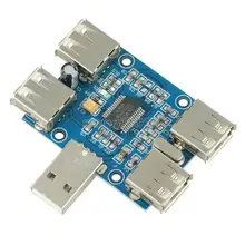 Концентратор usb хаб 5 в постоянного тока концентратор USB 2 0 4