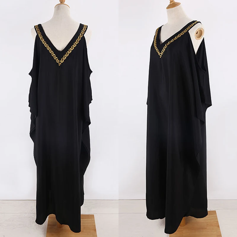 Женский купальник с рукавами крылышками кафтан Пляжная туника v образным вырезом