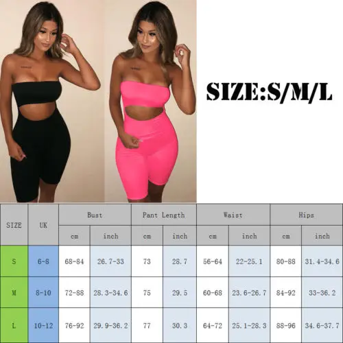 

Imcute Sexy Women Sleeveless Off Shoulder Strapless Bodycon Romper Jumpsuit Clubwear Holes Cut Out Fitness Sports Bodysuit Short