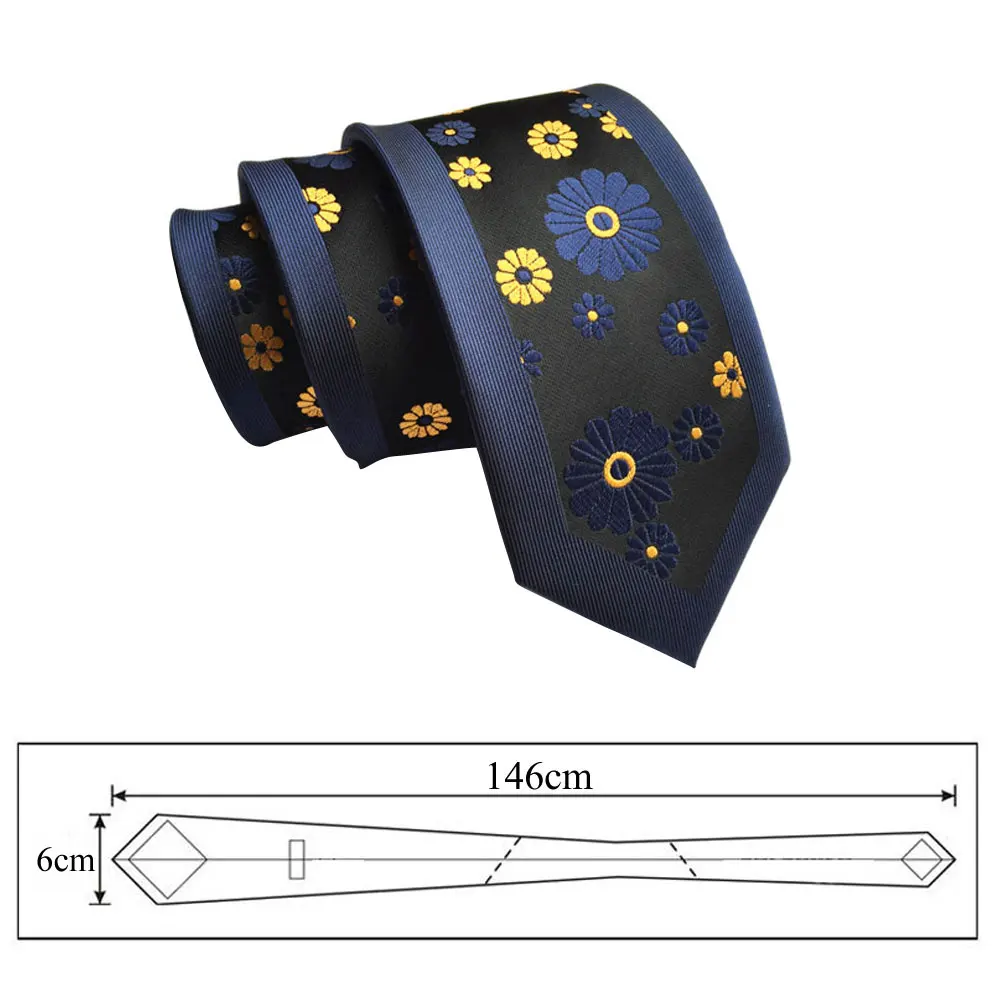 HAPPTYL 1 шт мужской галстук свадебные галстуки Модный деловой узкий стиль|Мужские и