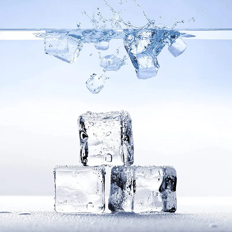 

15PCS Clear Fake Ice Cubes Square Shape 30*30mm Artificial Ice Cubes Reusable Ice Cubes Photography Props Party Wedding Decor