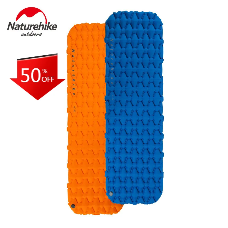

Naturehike New Arrive Inflatable Sleeping Pad With Air Bag Mattress Outdoor Camping Mat Ultralight Tent Camp Moisture-proof Pad