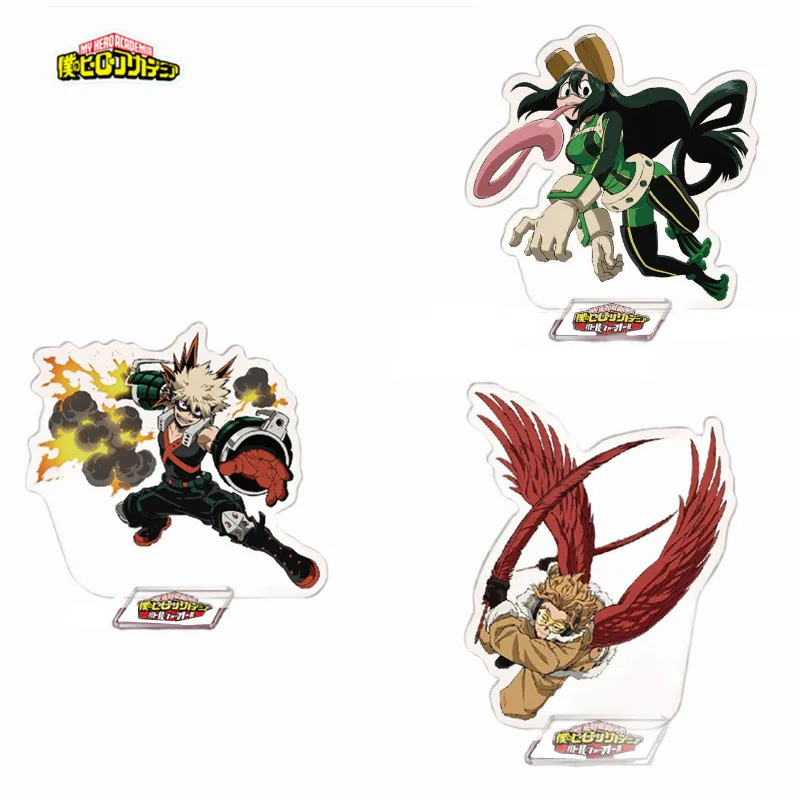 

Acrylic Brand Anime Peripheral My Hero Academy The Green Valley is long，Todoroki Shouto ，Bakugou Katsuki Car Furnishing Articles